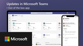 Updates in Microsoft Teams allows you create, submit, and review emplo