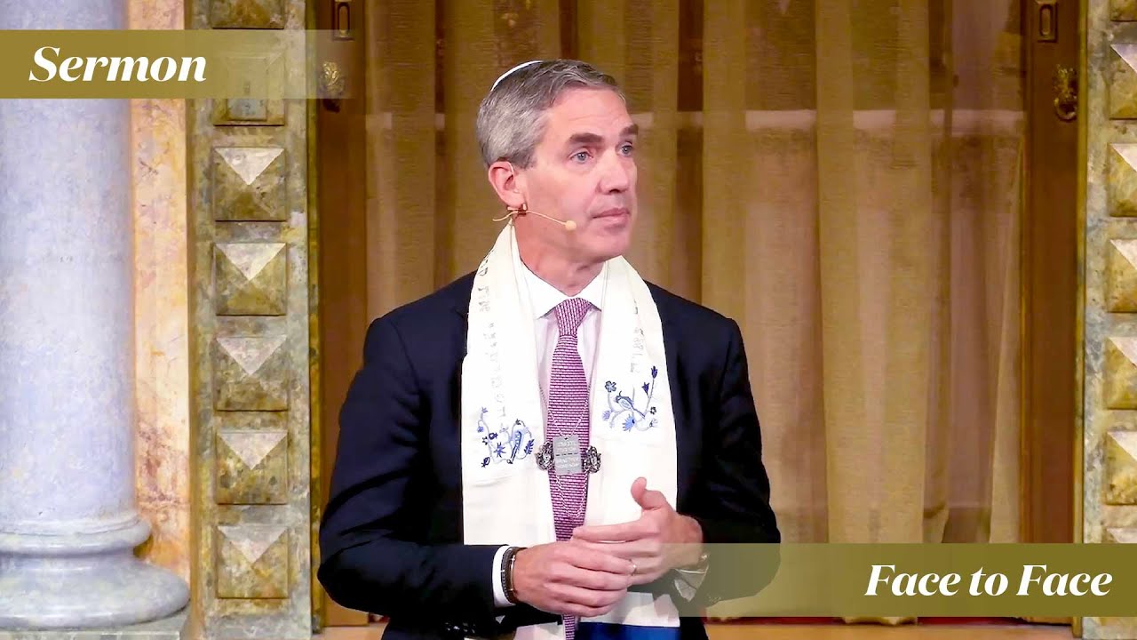 Rabbi Cosgrove: Face to Face (March 1, 2025)