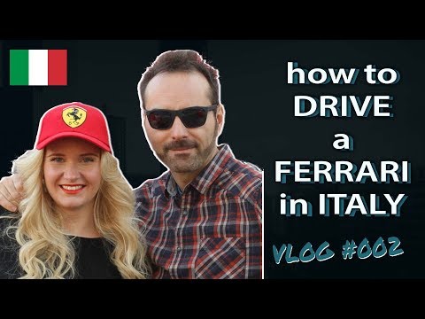 How to drive a Ferrari in  Maranello - Did we get a speeding ticket??