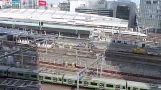 preview picture of video 'KITTEから撮影した東京駅＆電車'