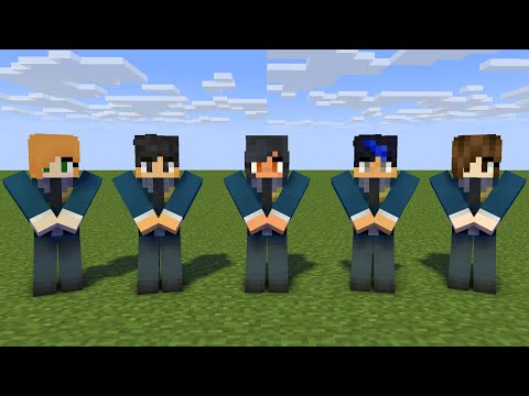 MONSTER SCHOOL : WALKER DANCE MEME POLICE APHMAU AND FRIENDS - MINECRAFT ANIMATION