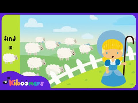 Little Bo Peep Has Lost Her Sheep - The Kiboomers Preschool Songs & Nursery Rhymes Game