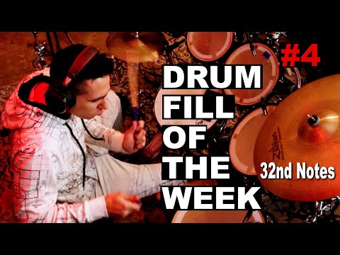 DRUM FILL of the week - 32ND NOTES