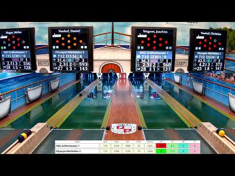 Kegeln: SKG Gräfenhausen 1 - Olympia Mörfelden 2