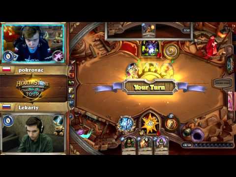 pokrovac vs lekariy - Hearthstone Championship Tour Europe, Winter Prelim