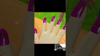 Scary Teacher 3D vs Makeup Nails Glitter Nice or Error 5 Times Challenge Neighbor Winning #shorts