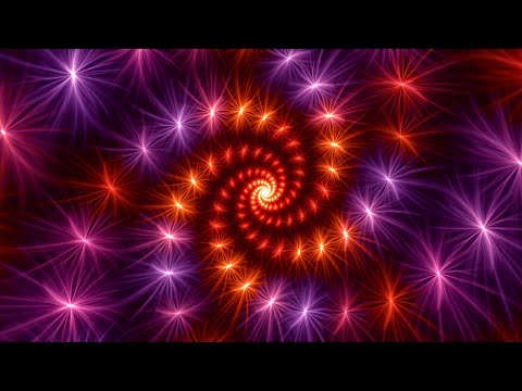 Hypnotic Spiral Art: Relaxing Abstract Visuals in 4K (No Sound)