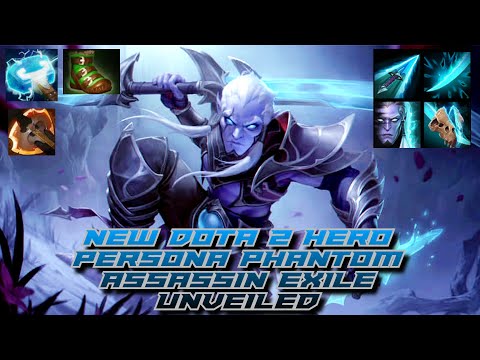 Dota 2 New Hero Persona Exile Unveiled DEMO Mortred - Phantom Assassin Battle Pass TI11 2022