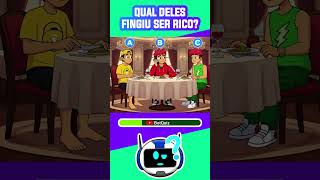 Quem dos Rosa fingiu ser rico? #quiz #adivinhe #botquiz #shorts