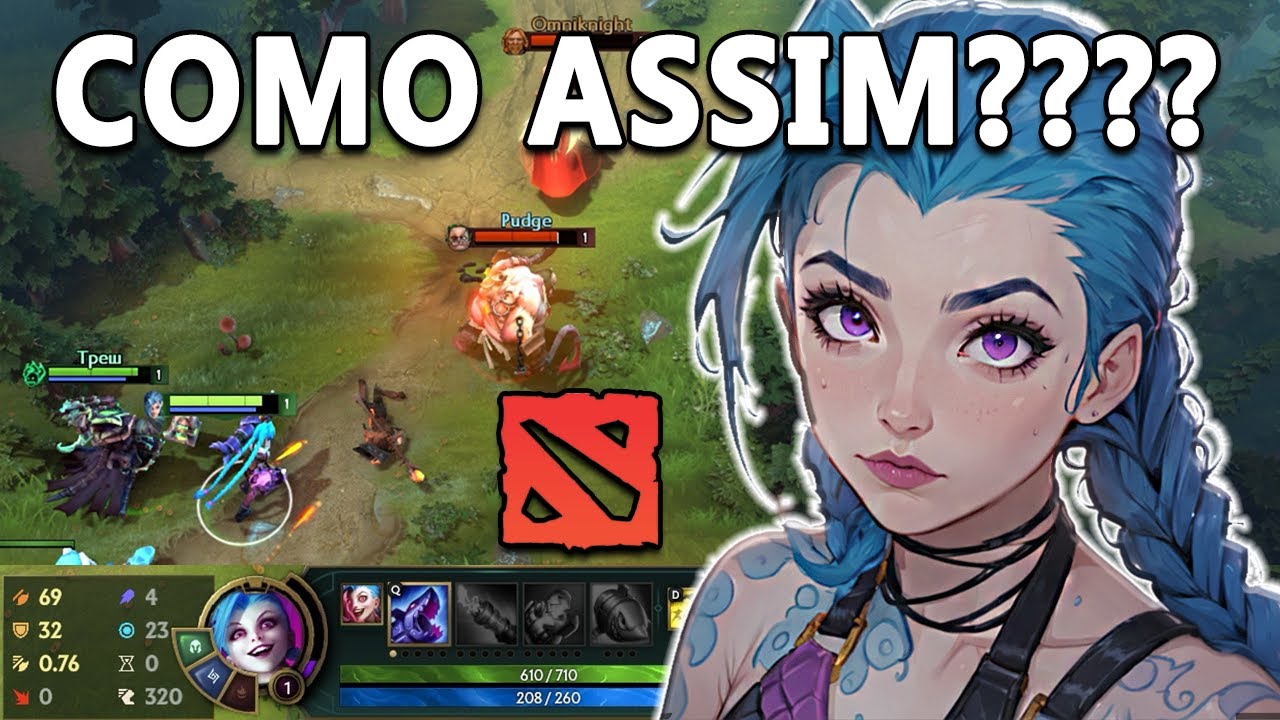 DOTA MAS COM OS BONECOS DO LOL