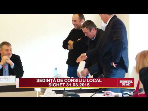 Sighetul de Azi - Sedinta de consiliu local Sighet 31.03.2015 - P2