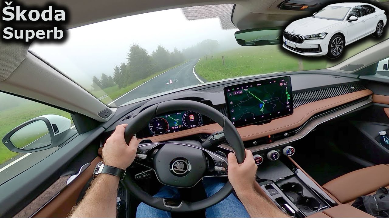 2024 Škoda Superb 2.0 TDI DSG (new generation) | POV test drive
