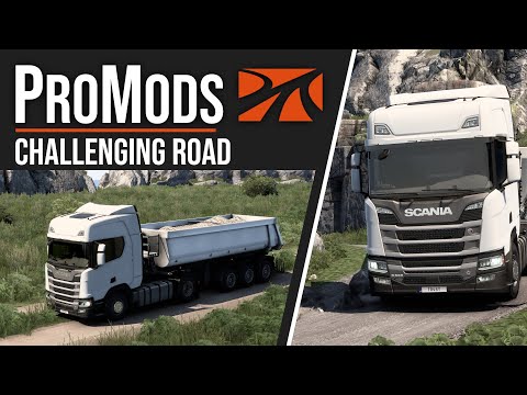 ProMods 2.52 - Garpsdalur Windfarm Project | POV Driving | Euro Truck Simulator 2 | Toast