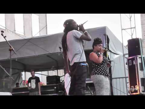 Irie Maffia - Bacardi Cola feat MC Kemon  Root's ergue festival 2013 (France)