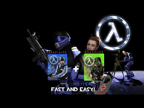 How to INSTALL Half-Life Blue Shift and Opposing Force to Sven Co-op