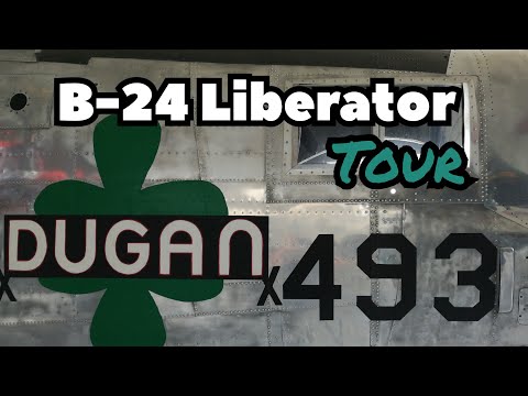 A Tour Of Consolidated B-24M Liberator ex-44-51228,  Duxford, England