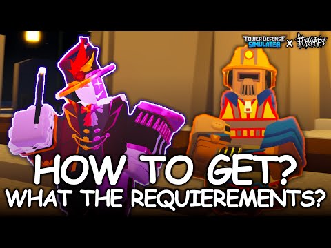 How to Get All New TDS x Forsaken Collab Skins (The Requirements) | Roblox