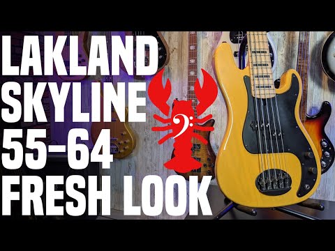 Lakland Skyline 55-64 L.O.G Edition P-Bass - Ultimate 5 String Precision! - LowEndLobster Fresh Look