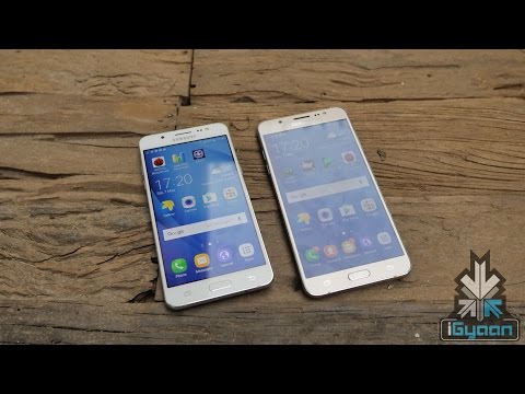 Samsung Galaxy J5 (6) & J7 (6)  2016 Quick Unboxing First Look - iGyaan