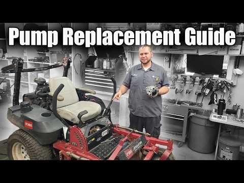 Toro Or Exmark Zero Turn Drive Issues? Full Hydro Pump Replacement Guide To Fix Lazer Z Or Z Master