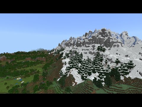 The 1.18 Mountains | Minecraft biomes