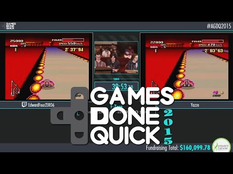 AGDQ 2015: F-ZERO SNES - All Leagues Master Class Race EdwardFourZERO6 vs. Yazzo