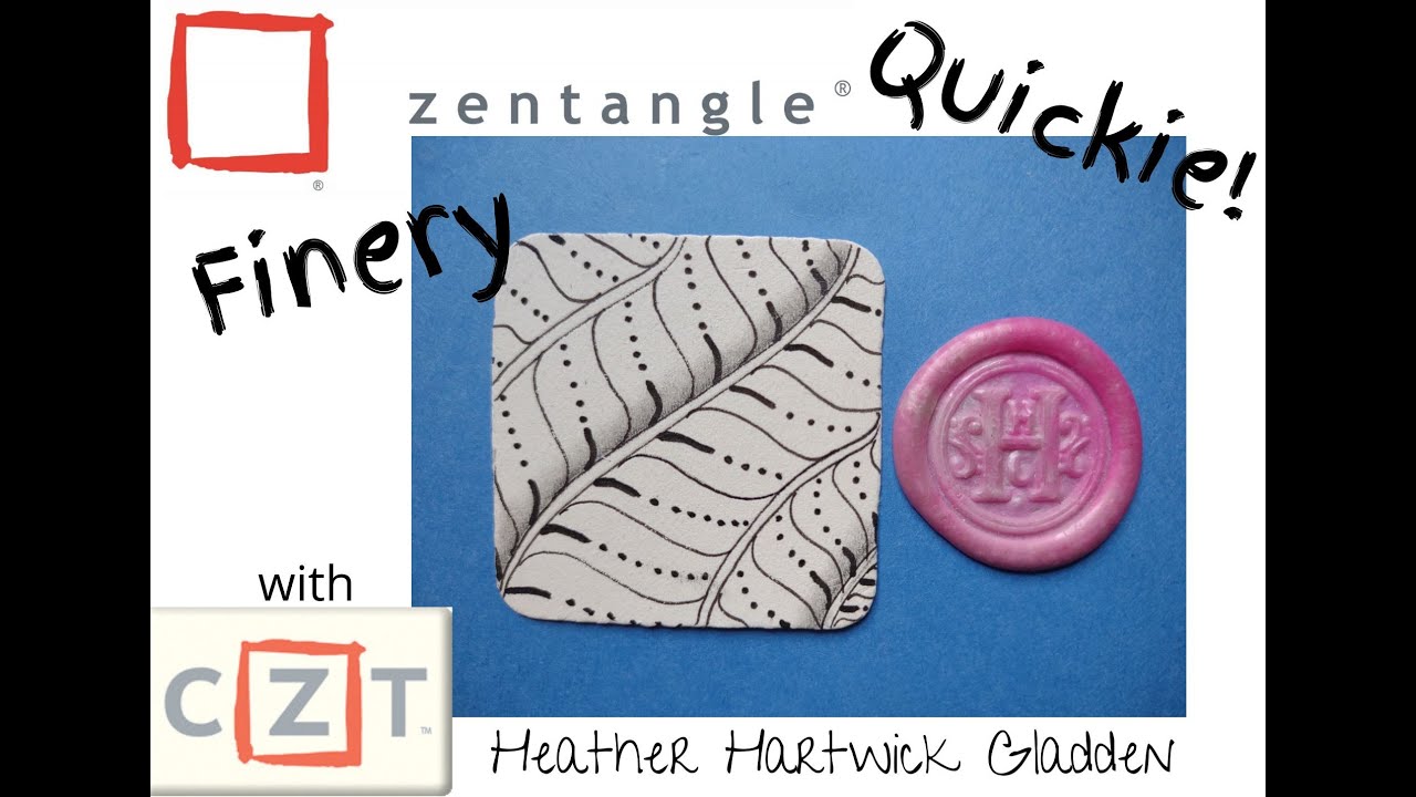 Finery | Zentangle® Quickie