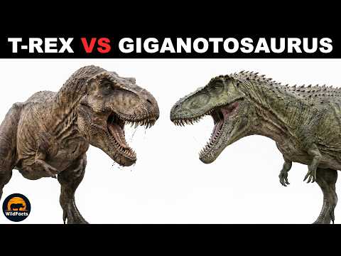 What Was the Difference Between T. Rex and Giganotosaurus?