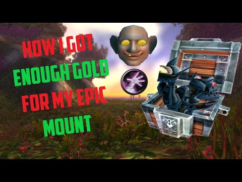 How Did I Make Gold For My Epic Mount? Solo Farming TIps + Tricks/ Maraudon Warlock Route!