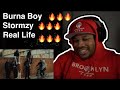 HARLEM NEW YORKER REACTS to Burna Boy - Real Life feat. Stormzy [Official Video]