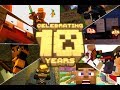 A Minecraft 10th Anniversary Collab Thank You Parody By MrMeola