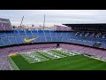 ?? DEMOLITION OF THIRD TIER OF SOUTH GOAL STAND OF SPOTIFY CAMP NOU