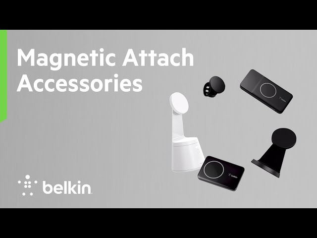 Support de charge Belkin Boost avec chargeur sans fil Noir video