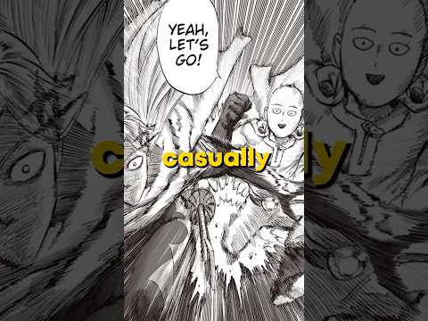 SaItama EMBARRASSES The Fastest Hero in a Race 🫣 #animeanxiety #onepunchman #animecharacter