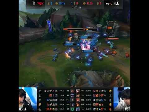 Hle Vsta’s Braum was so good 😎 | T1 vs Hle game 1