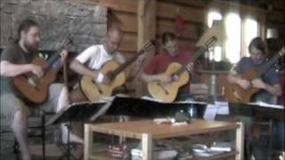 Georgia Guitar Quartet Rehearsal Montage