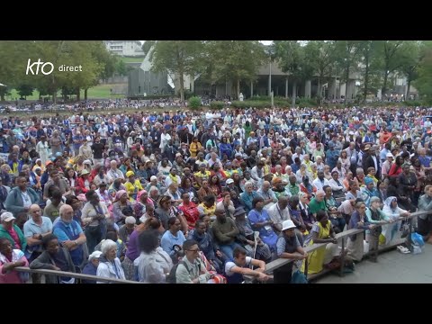 Chapelet du 13 août 2023 à Lourdes