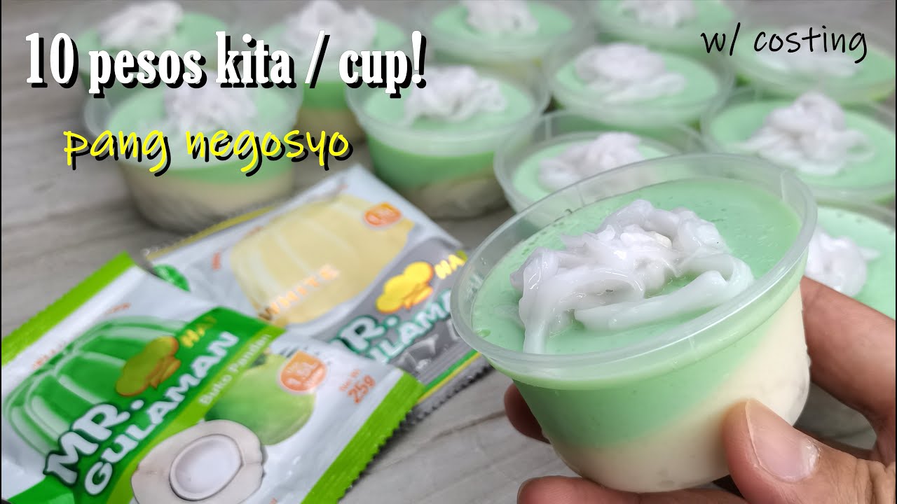 Buko Pandan Jelly in a Cup (Easy to Make, BIG Profit)