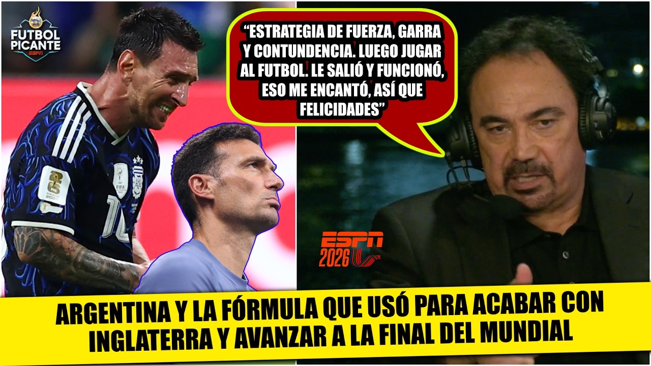 Hugo expuso el PLAN MAESTRO que le funcionó a ARGENTINA para ACABAR con INGLATERRA | Futbol Picante
