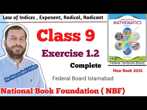 Class 9 Exercise 1.2 NBF Maths  national book foundation Maths Ex 1.2 federal board Maths FBISE Math