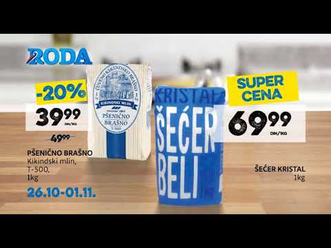 Roda katalog 26.10 - 01.11.2017.