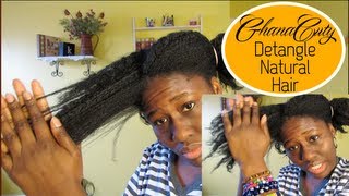 preview picture of video '❤ 53|GhanaCuty: How To Detangle Natural Hair ❤'