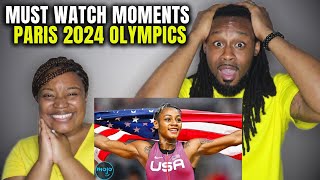 Top 10 Must Watch Moments in the Paris 2024 Olympics (American Couple Reacts)