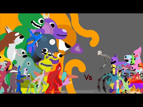 Garten Of BanBan Vs Poppy Playtime StickNodes War