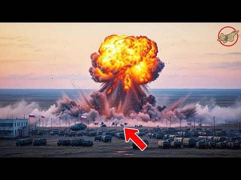 Ukrainian Drones STRIKE Russian $5B Military Base – Chaos, Explosions & Moscow in Shock!