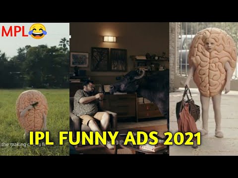 IPL FUNNY ADS 2021😂  FEAT #MPL
