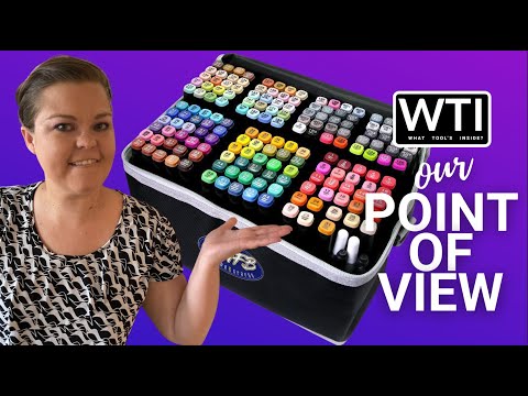 MMFB Arts & Crafts Dual Tip Marker Set - WTI product video review
