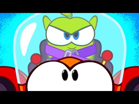 Capa de As Histórias do Om Nom: Nibble-Nom ⭐  Almoço de Guerras Espaciais  ⭐ Desenhos Animados Para Crianças