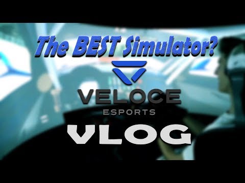 The BEST Simulator in the WORLD? Veloce HQ & Real Race Week-End // VLOG