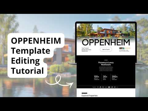 Oppenheim Framer Template Editing Tutorial